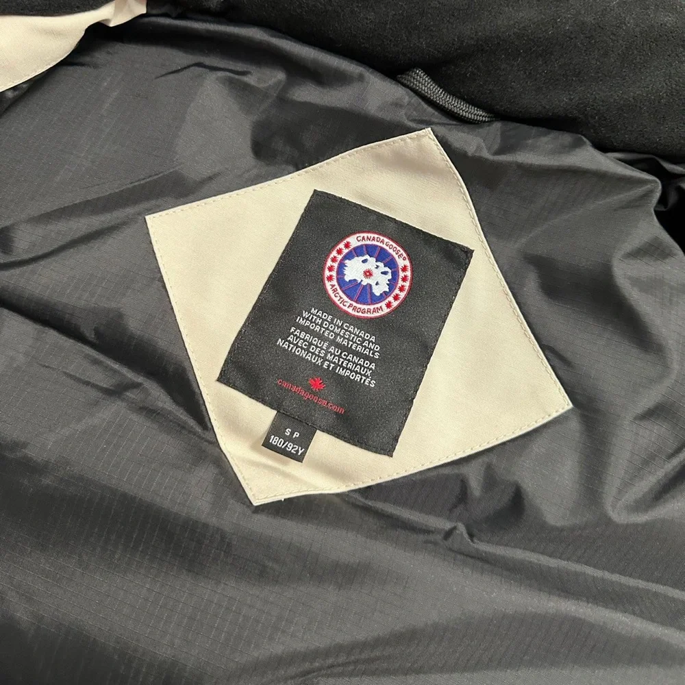 Canada Goose White Puffer Vest